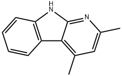 2,4-DIMETHYL-A-CARBOLINE,13315-71-4,结构式