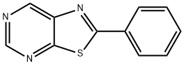 2-Phenylthiazolo[5,4-d]pyrimidine Struktur