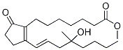 外消旋-11-脱氧-8(12)-脱氢米索前列醇,1331639-92-9,结构式