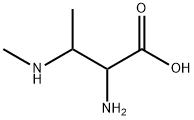 2-amino-3-N-methylaminobutyric acid Structure