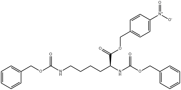 N,N'-Bis(benzyloxycarbonyl)-L-lysine 4-Nitrobenzyl Ester Structure