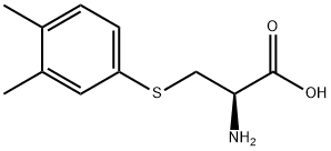 S-(3,4-Dimethylbenzene)-L-cysteine, 1331904-81-4, 结构式