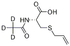 N-(Acetyl-d3)-S-allyl-L-cysteine Structure