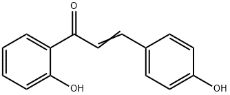 1-(2-HYDROXYPHENYL)-3-(4-HYDROXYPHENYL)-2-PROPEN-1-ONE Struktur