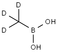 Methylboronic Acid-d3 化学構造式