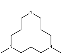 1,5,9-三甲基-1,5,9-三氮杂环十二烷 结构式