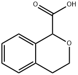 异苯并二氢吡喃-1-羧酸, 13328-85-3, 结构式