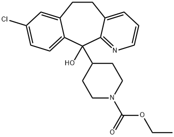 氯雷他定EP杂质A,133284-74-9,结构式