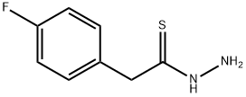 2-(4-fluorophenyl)ethanethiohydrazide 结构式