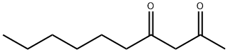 decane-2,4-dione, 13329-78-7, 结构式