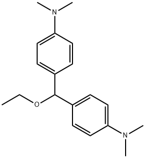 4,4'-(Ethoxymethylene)bis(N,N-dimethylbenzenamine) Struktur