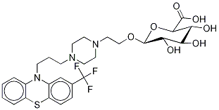Fluphenazine b-D-Glucuronide 化学構造式