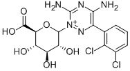 Lamotrigine N2-Glucuronide Struktur