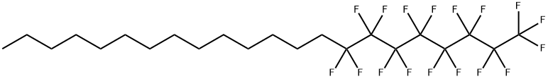 1-(PERFLUORO-N-OCTYL)TETRADECANE Structure