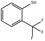 2-(トリフルオロメチル)ベンゼンチオール 化学構造式