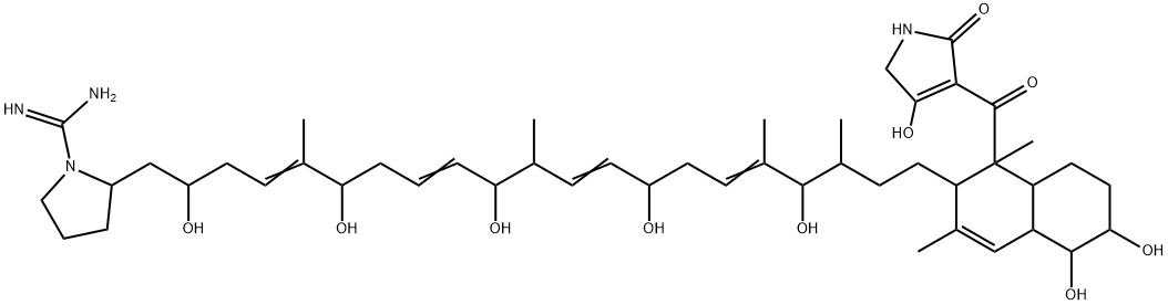 利迪霉素, 133352-27-9, 结构式