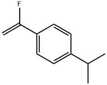Benzene, 1-(1-fluoroethenyl)-4-(1-methylethyl)- (9CI) Struktur