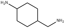 4-(アミノメチル)シクロヘキサンアミン (cis-, trans-混合物) 化学構造式
