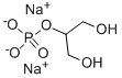 2-甘油磷酸二钠,1334-74-3,结构式