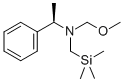 (R)-(+)-N-メトキシメチル-N-(トリメチルシリル)メチル-1-フェニルエチルアミン 化学構造式