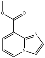 Methyl imidazo[1,2-a]pyridine-8-carboxylate Structure