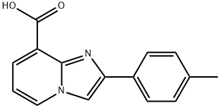 2-p-Tolyl-iMidazo[1,2-a]pyridine-8-carboxylic acid Structure