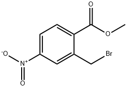 2-BROMOMETHYL-4-NITRO-BENZOIC ACID METHYL ESTER Struktur