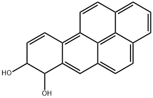 benzo(a)pyrene 7,8-dihydrodiol,13345-25-0,结构式
