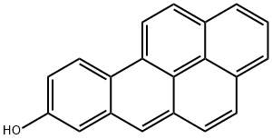 8-HYDROXYBENZO[A]PYRENE, 13345-26-1, 结构式