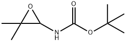 Carbamic acid, (3,3-dimethyloxiranyl)-, 1,1-dimethylethyl ester (9CI) Struktur