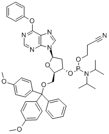 5'-O-(4,4'-DIMETHOXYTRITYL)-O6-PHENYL-2'-DEOXYINOSINE, 3'-[(2-CYANOETHYL)-(N,N-DIISOPROPYL)]PHOSPHORAMIDITE|