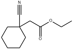 ETHYL (1-CYANOCYCLOHEXYL)ACETATE Structure