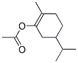 5-(isopropyl)-2-methylcyclohexen-1-yl acetate  Struktur