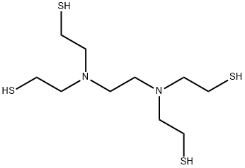 tetrakis(2-mercaptoethyl)ethylenediamine Structure