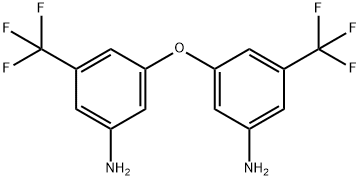 3,3'-OXYBIS[5-(TRIFLUOROMETHYL)BENZENAMINE] Structure