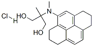 2-(1,2,3,6,7,8-hexahydropyren-4-ylmethylamino)-2-methyl-propane-1,3-di ol hydrochloride 结构式