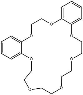 〔2,5〕-ジベンゾ-21-クラウン-7 化学構造式