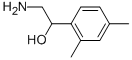 2-amino-1-(2,4-dimethylphenyl)ethanol Structure