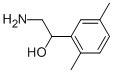 2-amino-1-(2,5-dimethylphenyl)ethanol Structure