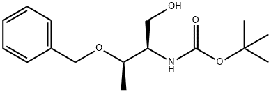 BOC-THR(BZL)-オール 化学構造式