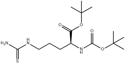 BOC-L-チオシトルリン-OTBU 化学構造式