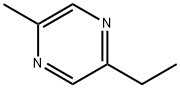 2-メチル-5-エチルピラジン 化学構造式