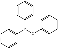 フェノキシジフェニルホスフィン 化学構造式