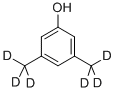 3,5-ジメチル-D6-フェノール 化学構造式