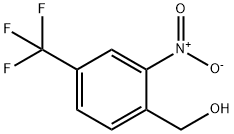2-ニトロ-4-(トリフルオロメチル)ベンジルアルコール 化学構造式