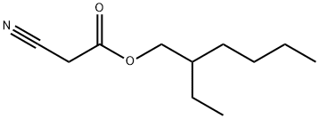 2-Ethylhexyl cyanoacetate  Structure