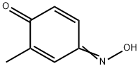 2-methyl-p-benzoquinone 4-oxime Structure
