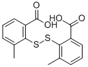 2,2'-Dithiobis(3-methylbenzoic acid) Struktur
