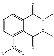 3-硝基-邻苯二甲酯 结构式
