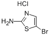 2-氨基-5-溴噻唑盐酸盐, 133692-18-9, 结构式